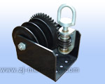 2000LBS Worm Gear Winch, Split Reel